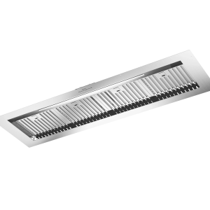Páraelszívó - Professional Plus rozsdamentes acél, beépített - 150 cm