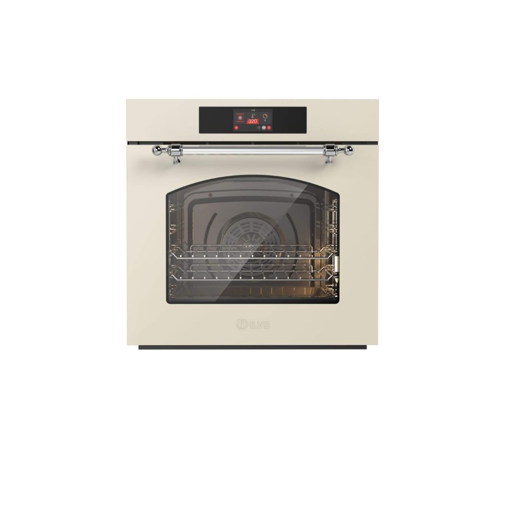 ILVE Nostalgia 60 cm-es multifunkciós sütő 320 °C-kal – Pirolízis